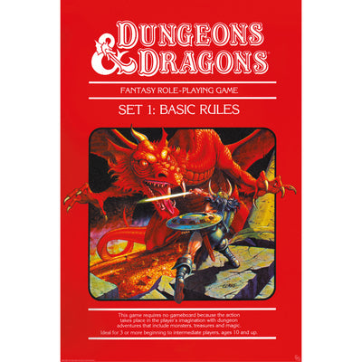 GB eye Dungeons & Dragons Basic Rules 61 x 91.5cm Maxi Poster