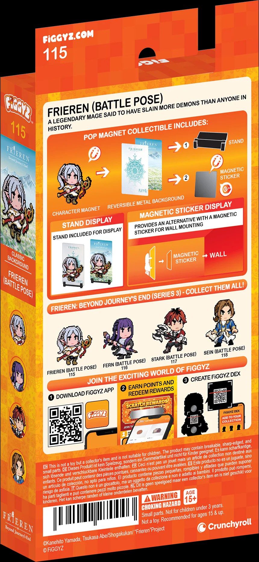 FiGGYZ Frieren : Beyond Journeys EndFreiren (Battle Pose)11cm Collectible Pop Magnet