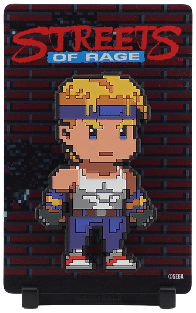 FiGGYZ Streets of Rage Axel Stone 11cm Collectible Pop Magnet