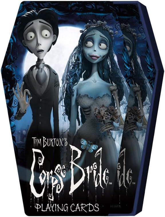 Corpse Bride Coffin Box Premium Playing Cards