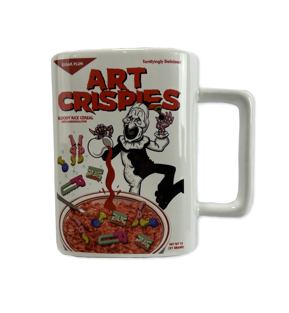 TERRIFIER - Art Crispies -3D Mug x2