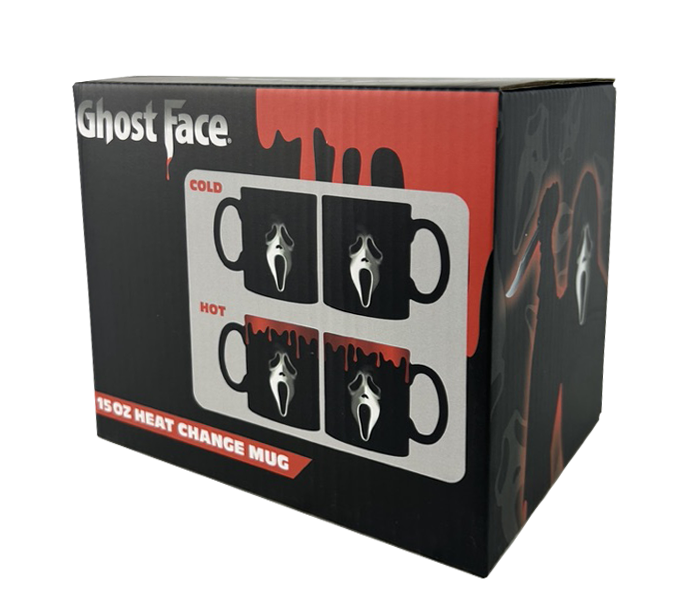 GHOST FACE - Heat Change Mug 15oz / 450ml x2
