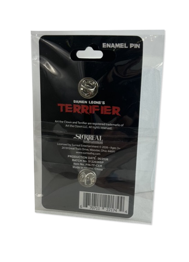TERRIFIER - Enamel Pin - 10cm x 6.25cm x4