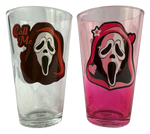 GHOST FACE - 2 Glass Pack 16oz / 500ml x 2