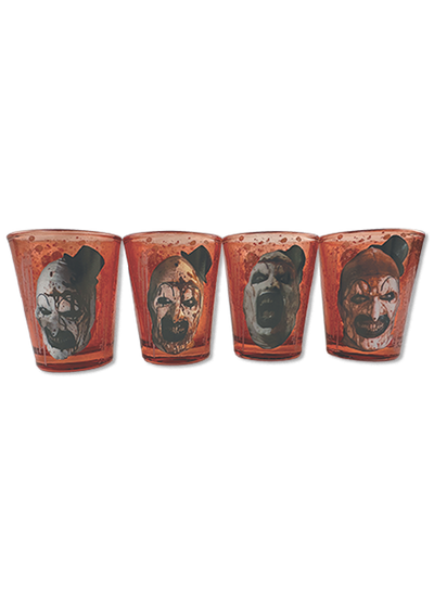 TERRIFIER - Shot Glasses pack of 4 x2