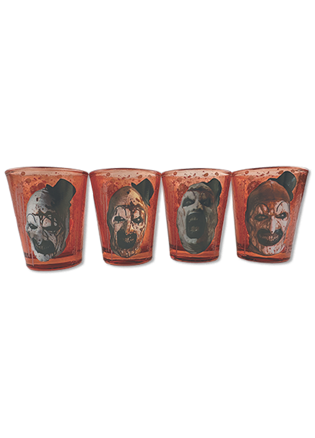 TERRIFIER - Shot Glasses pack of 4 x2