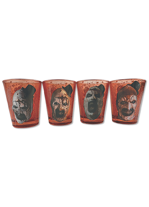 TERRIFIER - Shot Glasses pack of 4 x2