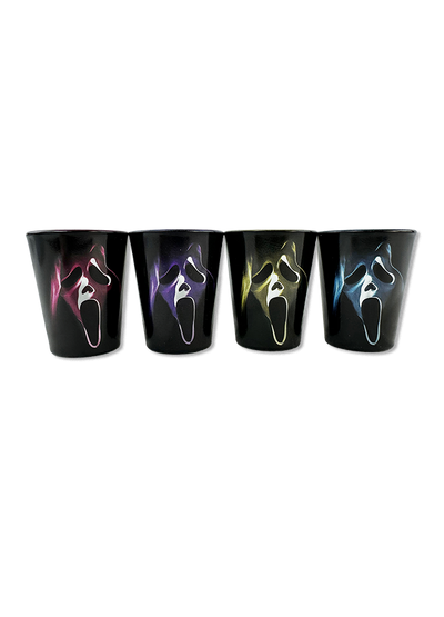 GHOST FACE - Shot Glasses pack of 4 x2