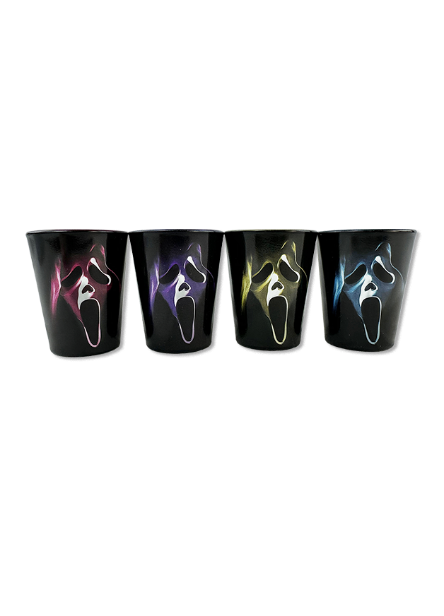 GHOST FACE - Shot Glasses pack of 4 x2