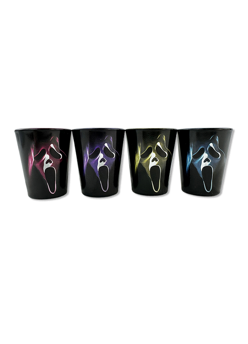 GHOST FACE - Shot Glasses pack of 4 x2
