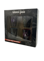 GHOST FACE - Shot Glasses pack of 4 x2
