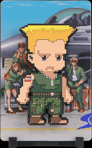 FIGGYZ Street Fighter Guile 11cm Collectible Pop Magnet