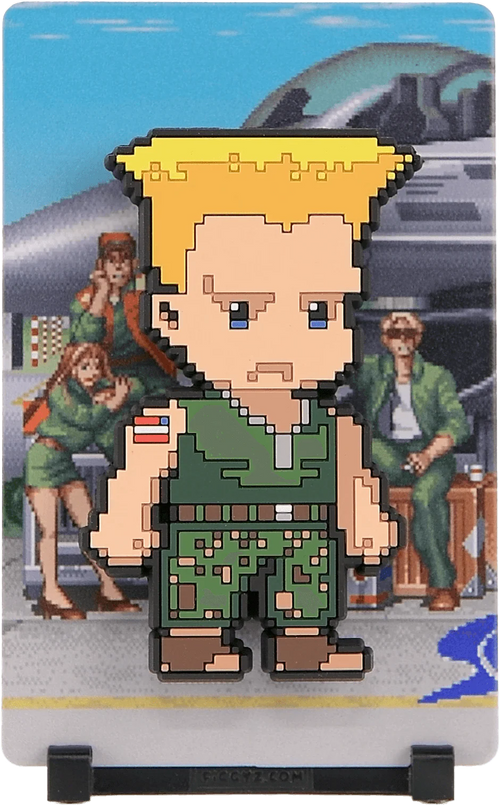 FiGGYZ Street Fighter Guile 11cm Collectible Pop Magnet