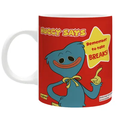 POPPY PLAYTIME Take Breaks Red 320ml Mug