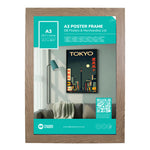 GB Posters Contemporary Wooden Oak Picture Frame - A3 - 29.7 x 42cm