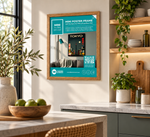 GB Posters Contemporary Wooden Oak Picture Frame - Mini - 40 x 50cm