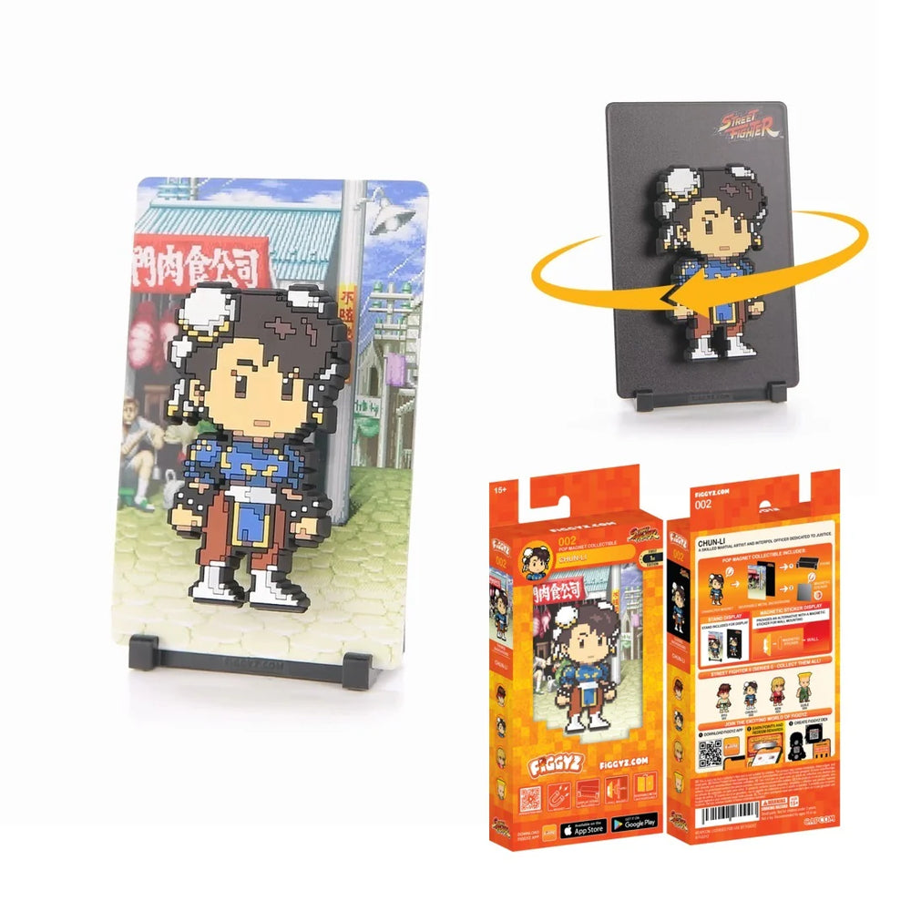 FIGGYZ Street Fighter Chun Li 11cm Collectible Pop Magnet
