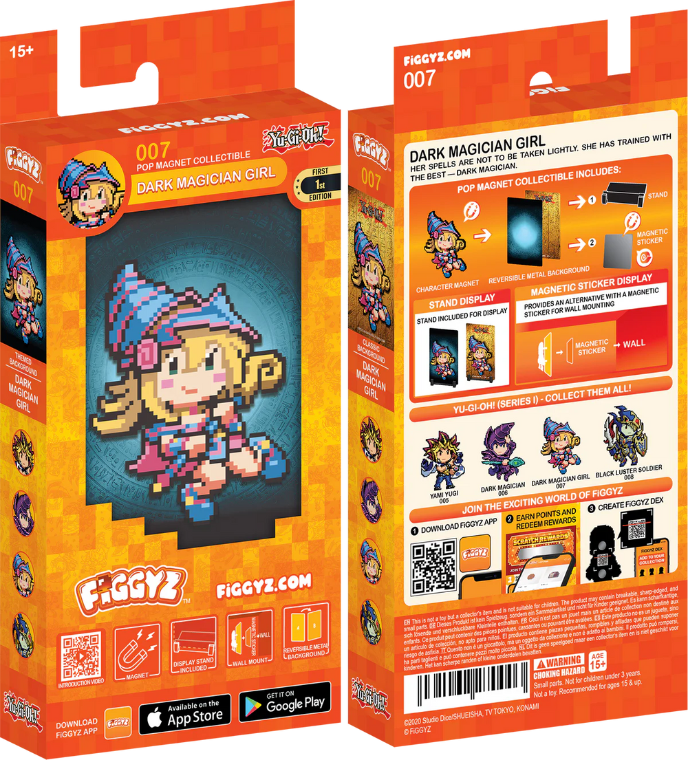 FiGGYZ Yu-Gi-Oh! Dark Magician Girl 11cm Collectible Pop Magnet