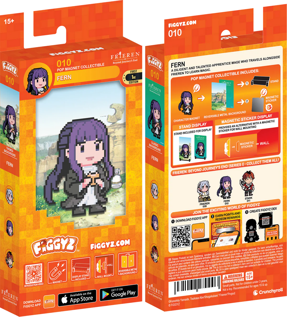 FIGGYZ Frieren : Beyond Journeys End Fern 11cm Collectible Pop Magnet