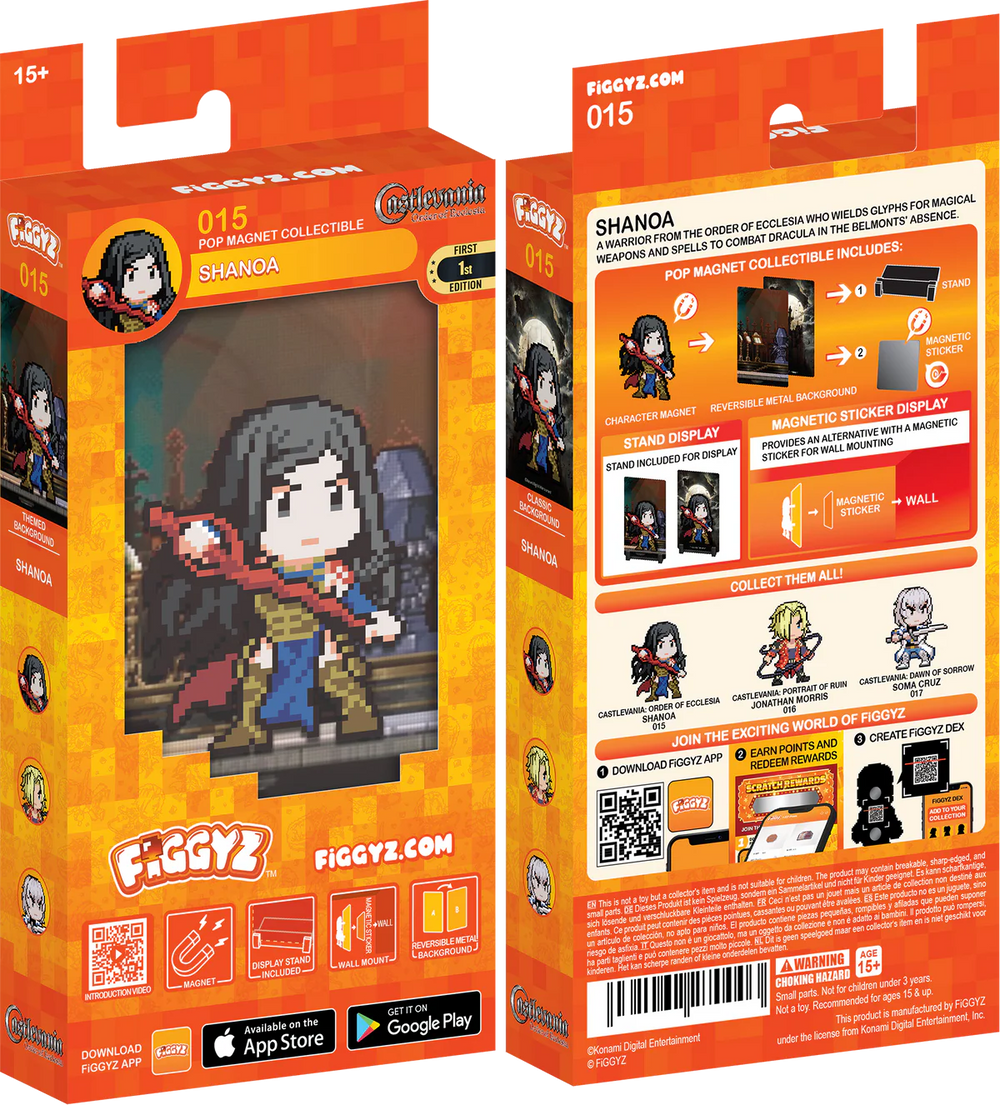 FIGGYZ Castlevania Shanoa 11cm Collectible Pop Magnet