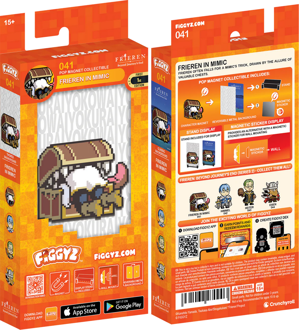 FiGGYZ Frieren: Beyond Journeys End Frieren in Mimic 11cm Collectible Pop Magnet