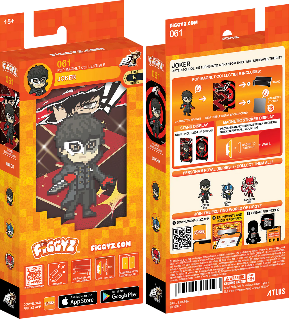 FIGGYZ Persona 5 Joker 11cm Collectible Pop Magnet