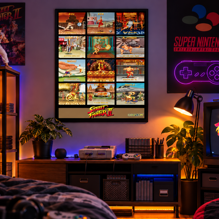 GB Posters Street Fighter Special Moves 61 x 91.5cm Maxi Poster