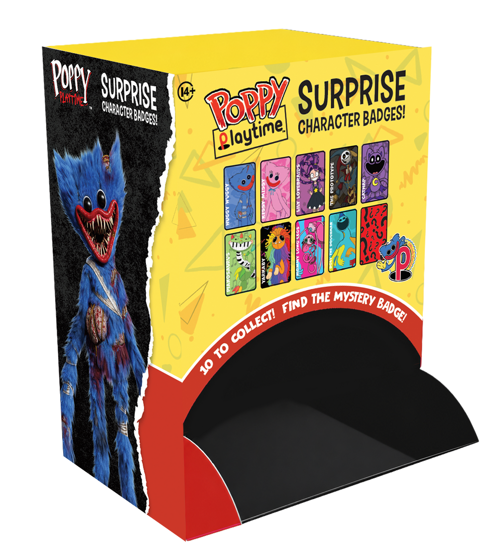 POPPY PLAYTIME Character Set 1 Blind Badge