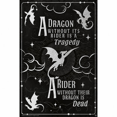 GB eye Fourth Wing Quotes 61 x 91.5cm Maxi Poster