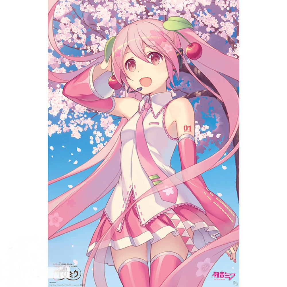 GB eye Hatsune Miku Cherry Blossom 61 x 91.5cm Maxi Poster