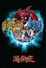 GB Posters Yu-Gi-Oh! Key Characters Blue 61 x 91.5cm Maxi Poster