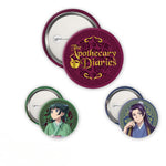 ABYstyle The Apothecary Diaries Mao Mao, Jinshi & Logo Badge Pack