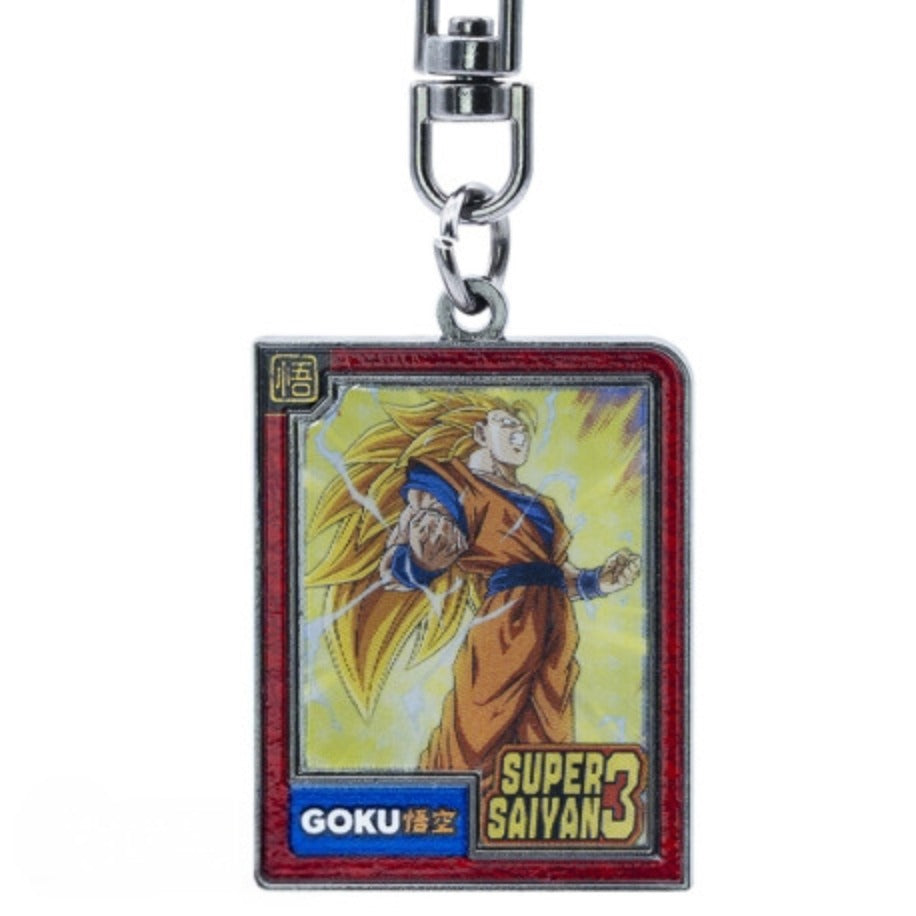 ABYstyle Dragon Ball DBZ/Goku Super Saiyan 3 Lenticular Metal Keychain