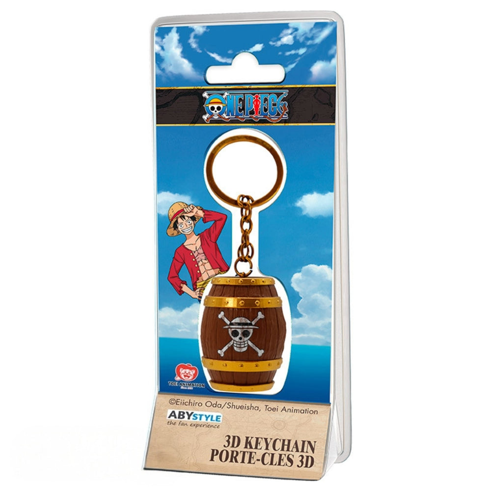ABYstyle One Piece 3D Barrel Keychain