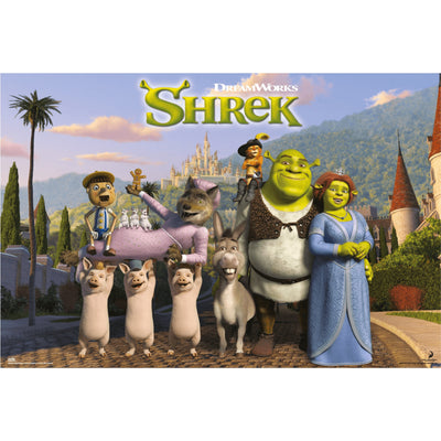Erik Shrek Cast 61 x 91.5cm Maxi Poster