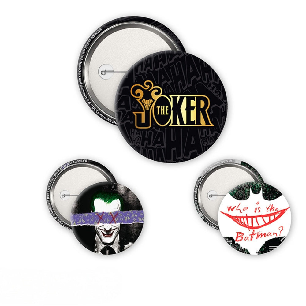 ABYstyle DC Comics The Joker 3 Badge Pack