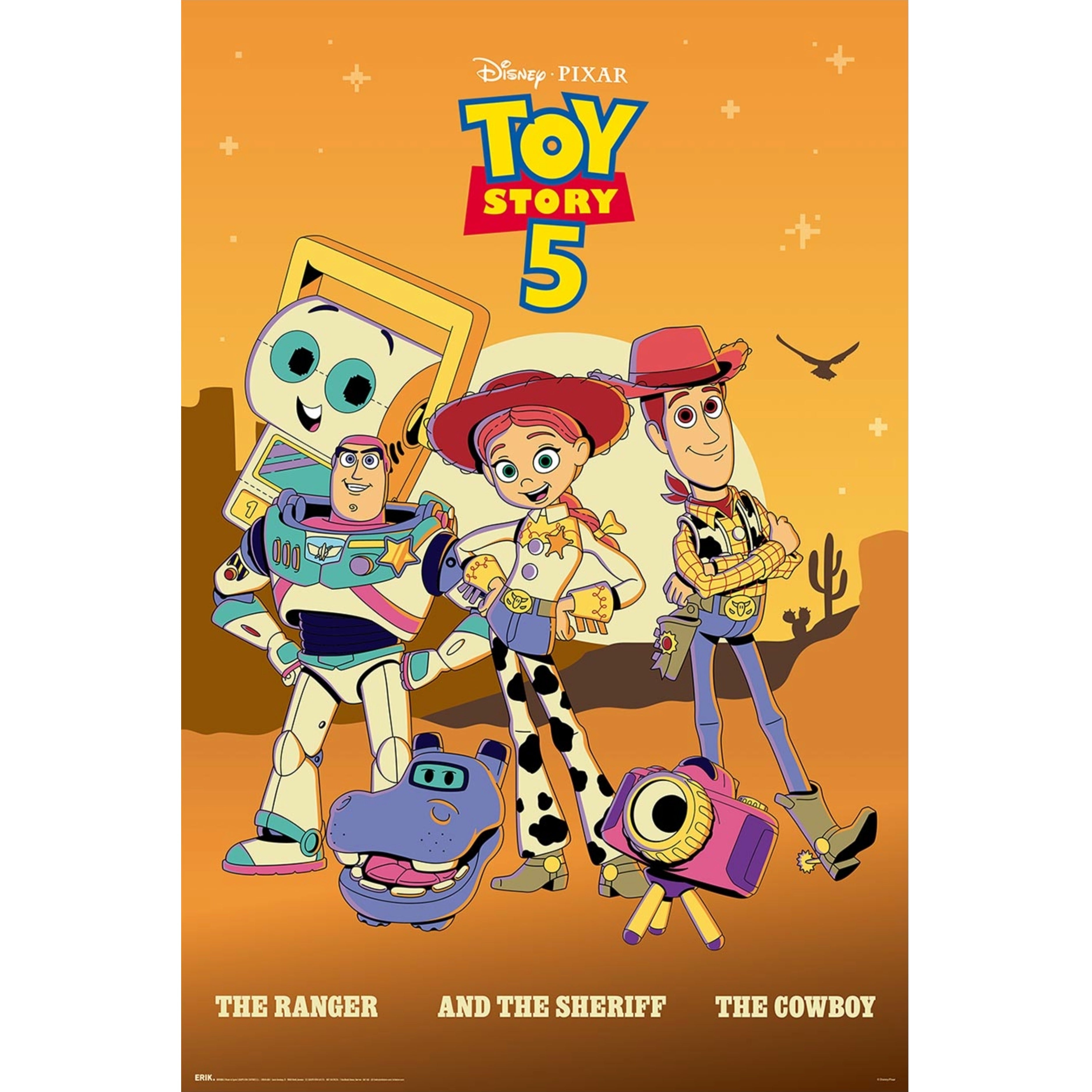 Toy Story 5 Group 61 x 91.5cm (24 x 36 inches) Poster | Grupo Erik