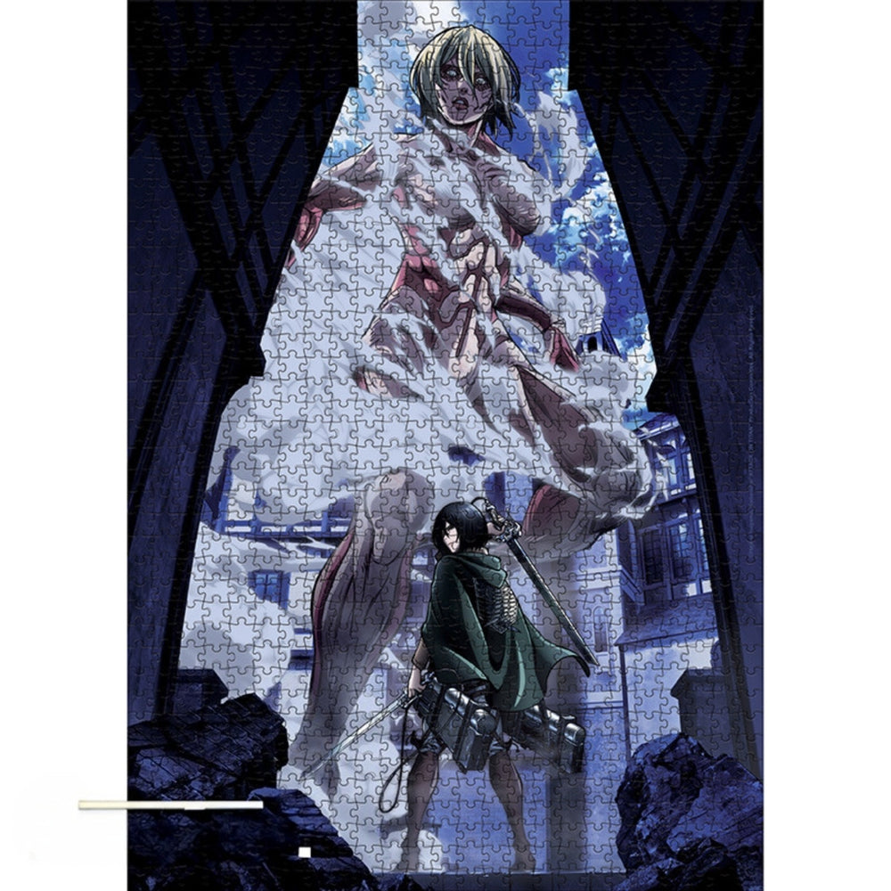 ABYstyle Attack on Titan Mikasa vs Female Titan 1000 Piece Jigsaw Puzzle