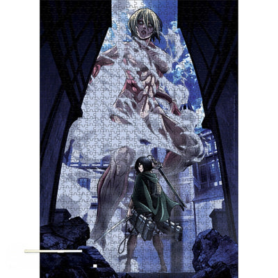 ABYstyle Attack on Titan Mikasa vs Female Titan 1000 Piece Jigsaw Puzzle