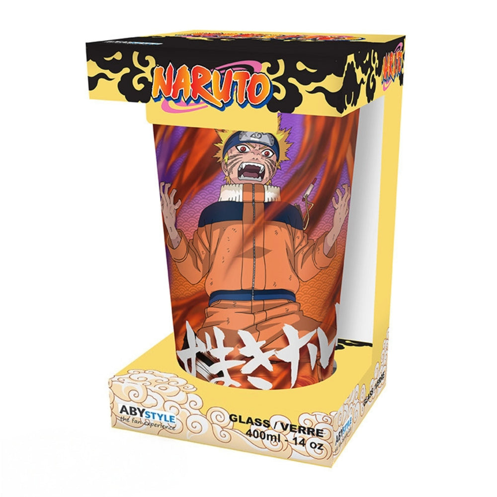 ABYstyle Naruto & Sasuke Large Glass  400ml