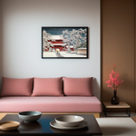 GB eye Kawaze Zojo Temple in the Snow   61 x 91.5cm Maxi Poster