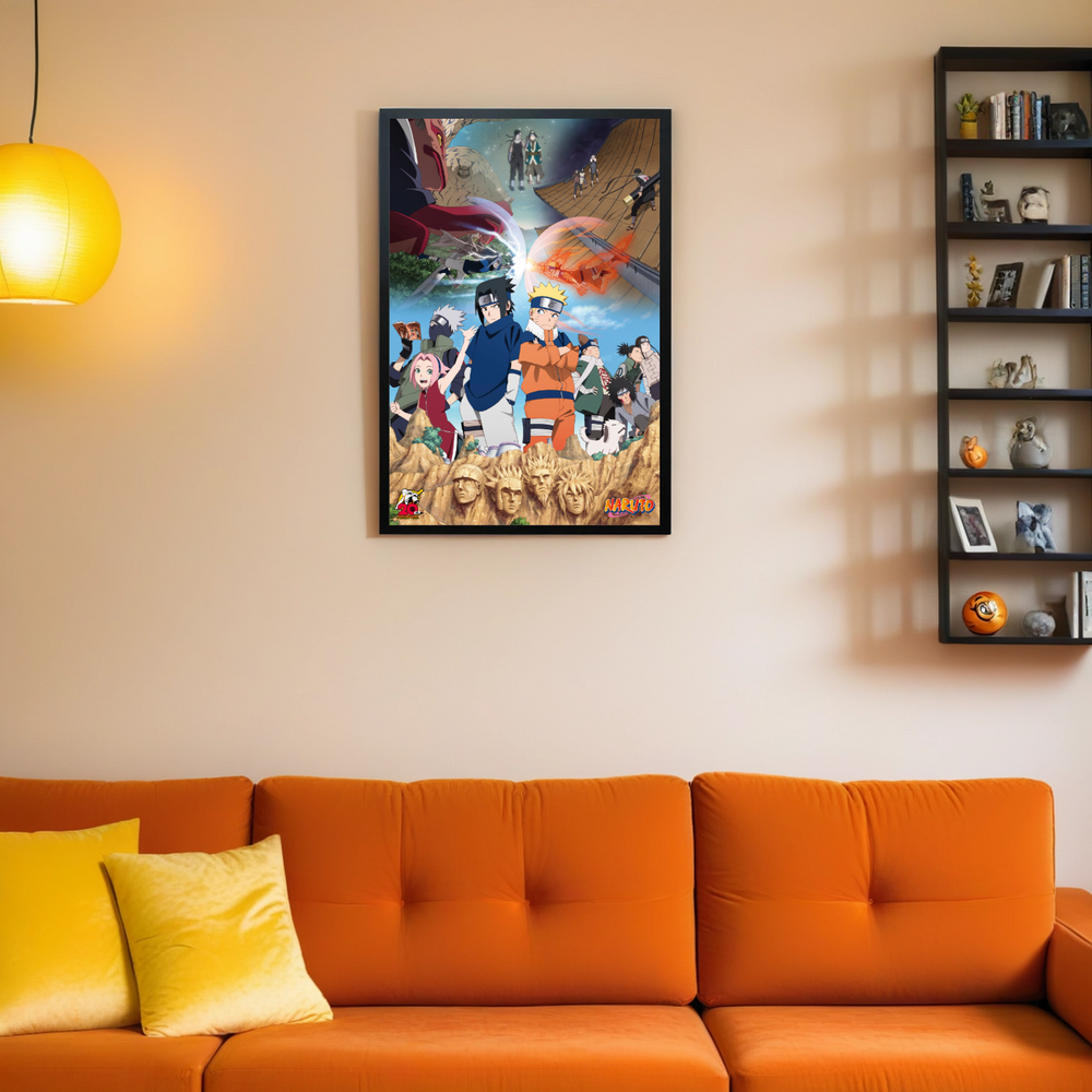 GB eye Naruto Will of Fire 61 x 91.5cm Maxi Poster