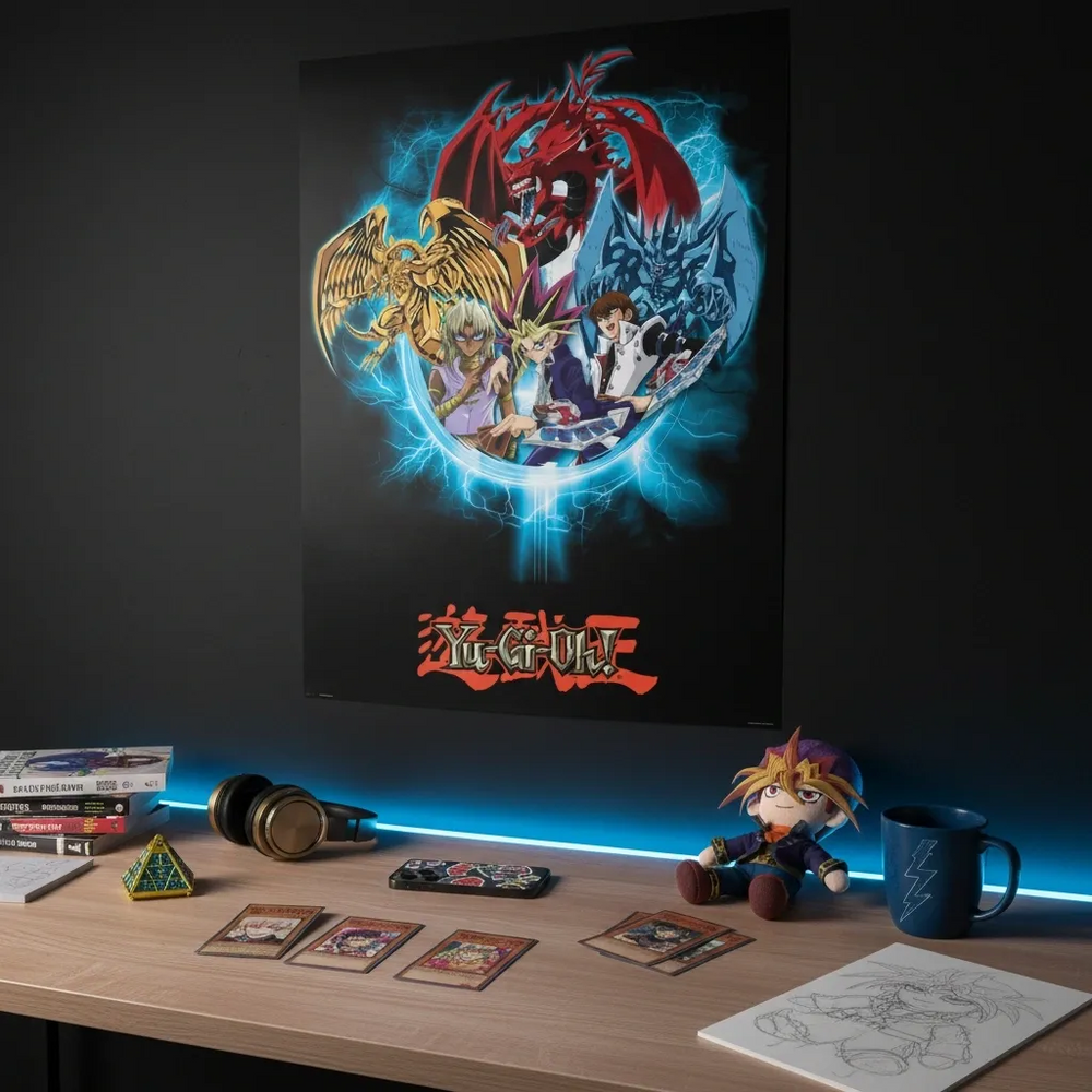 GB Posters Yu-Gi-Oh! Key Characters Blue 61 x 91.5cm Maxi Poster