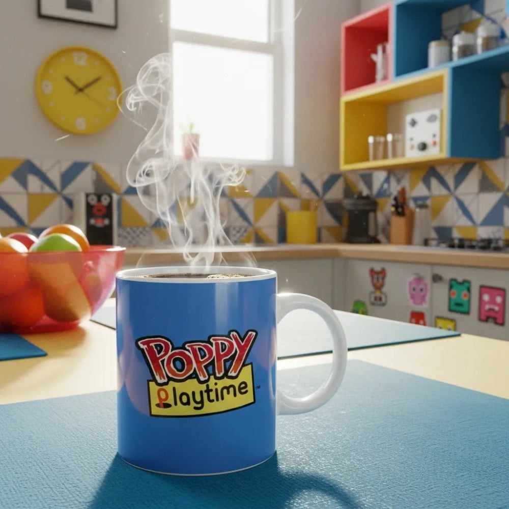 POPPY PLAYTIME Blue Huggy Wuggy 320ml Ceramic Mug