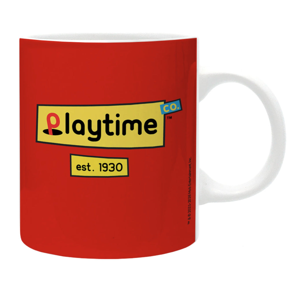 POPPY PLAYTIME Take Breaks Red 320ml Ceramic Mug