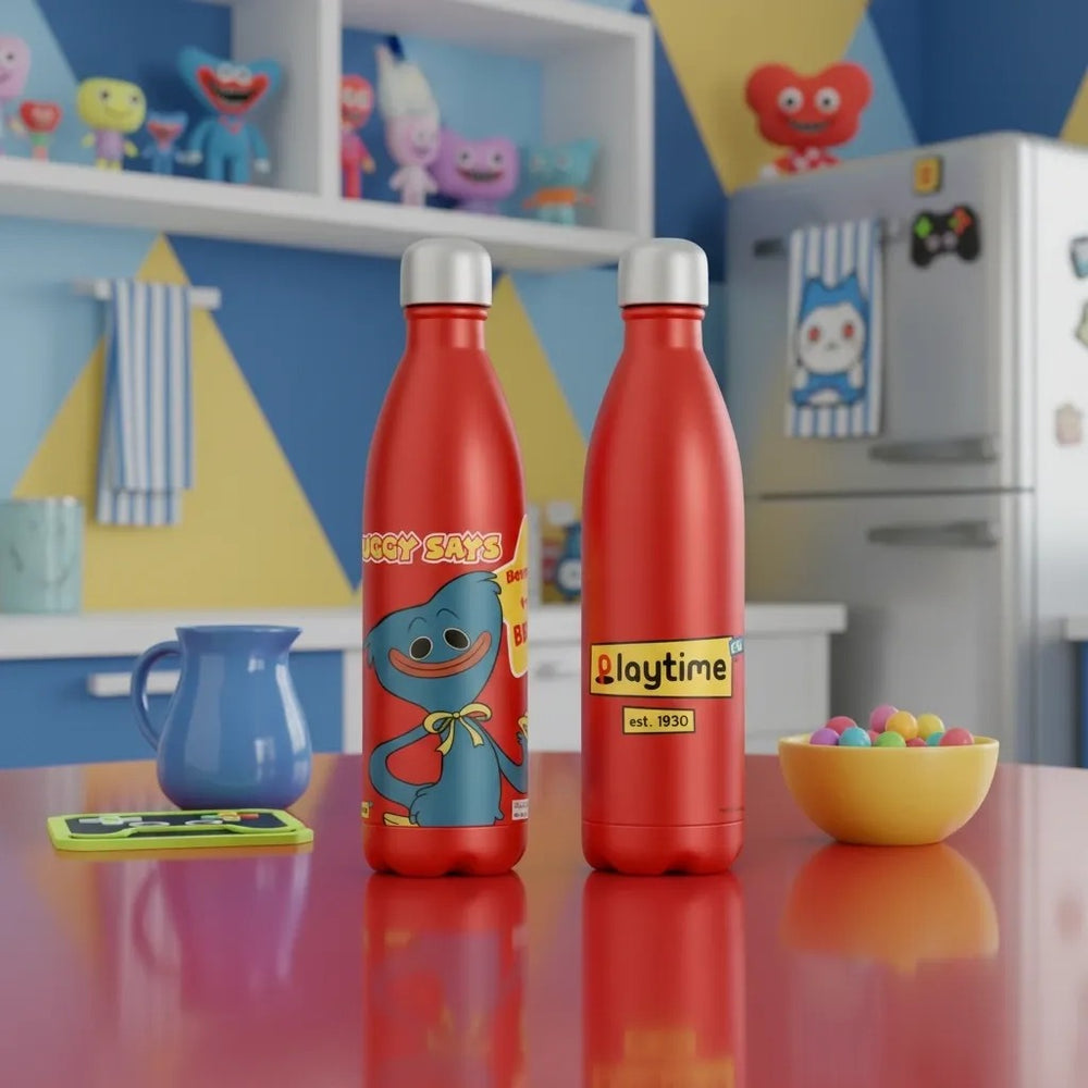 POPPY PLAYTIME Take Breaks Red 500ml Canteen Stainless Steel Bottle