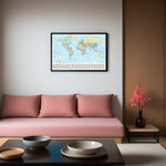 GB eye Harper Collins World Map 61 x 91.5cm Maxi Poster