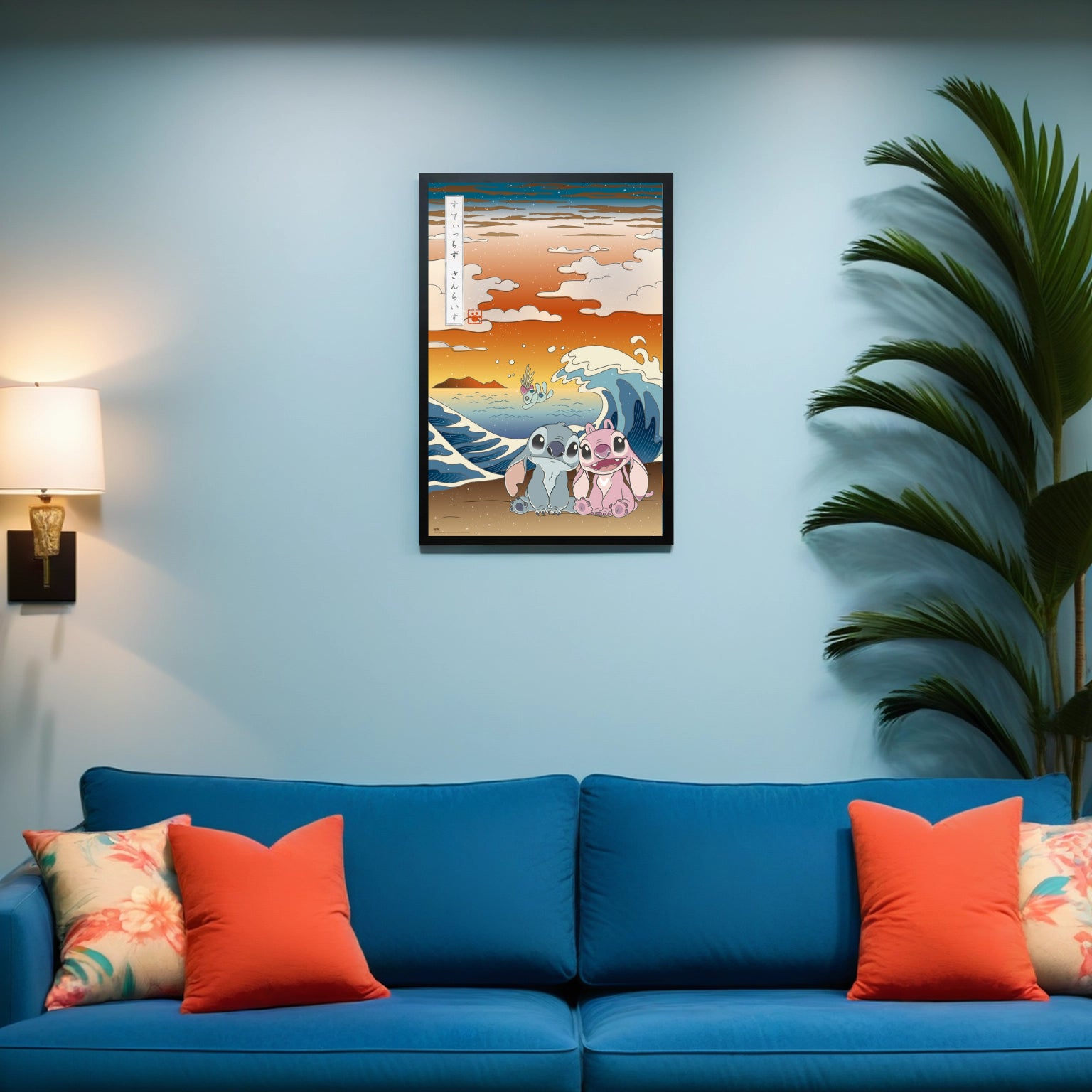 Disney Lilo & Stitch Japan 61 x 91.5cm (24 x 36 inches) Poster