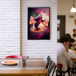 GB Posters Pizza Sloth 61 x 91.5cm Maxi Poster