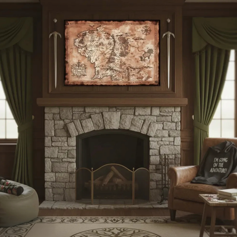 GB eye The Lord of The Rings One Map 61 x 91.5cm Maxi Poster